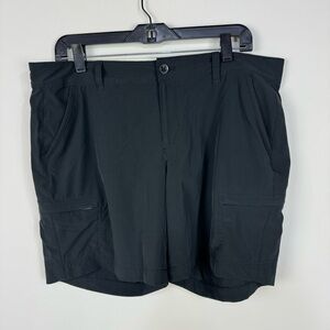 Eddie Bauer Black Flexion Amphib Hiking Outdoor Shorts Trail